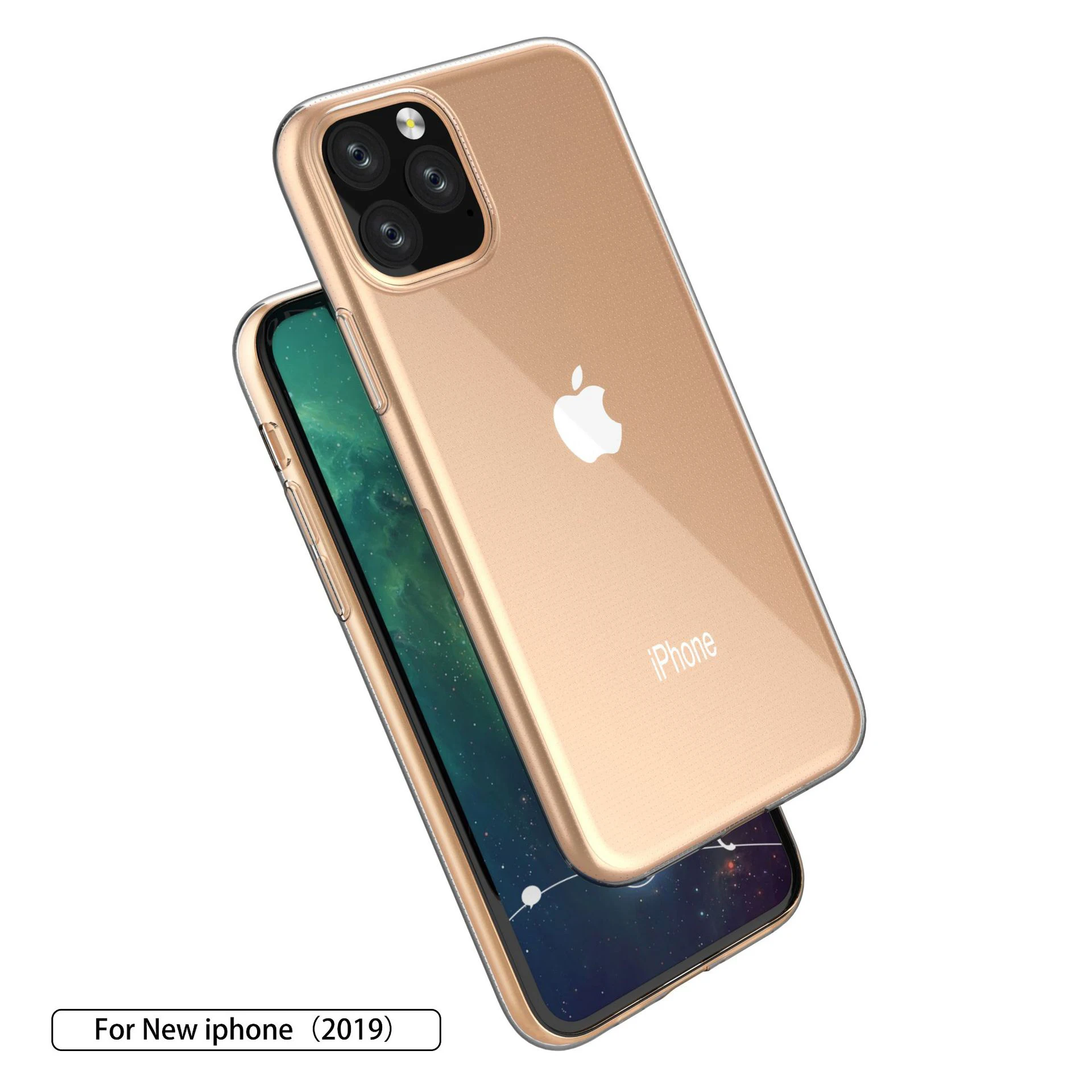 10 pcs/lot Ultra Thin Soft Silicone Transparent Case for iPhone 11 on Pro Max 2019 Phone Cover iPhone11 Coque |