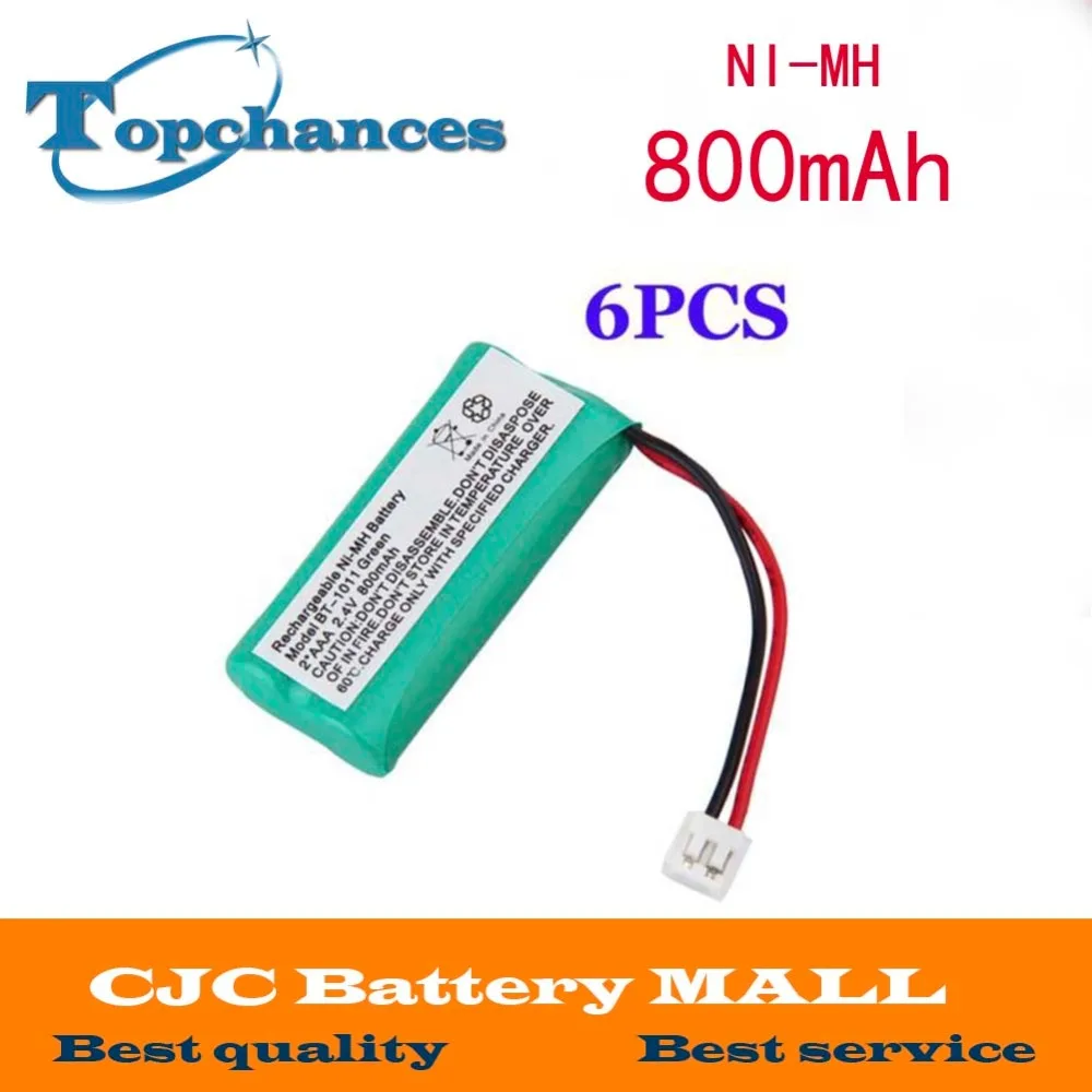 6x800 mAh аккумулятор для домашнего телефона AT&ampT/Lucent BT-6010 BT-8000 BT-8001 | Электроника