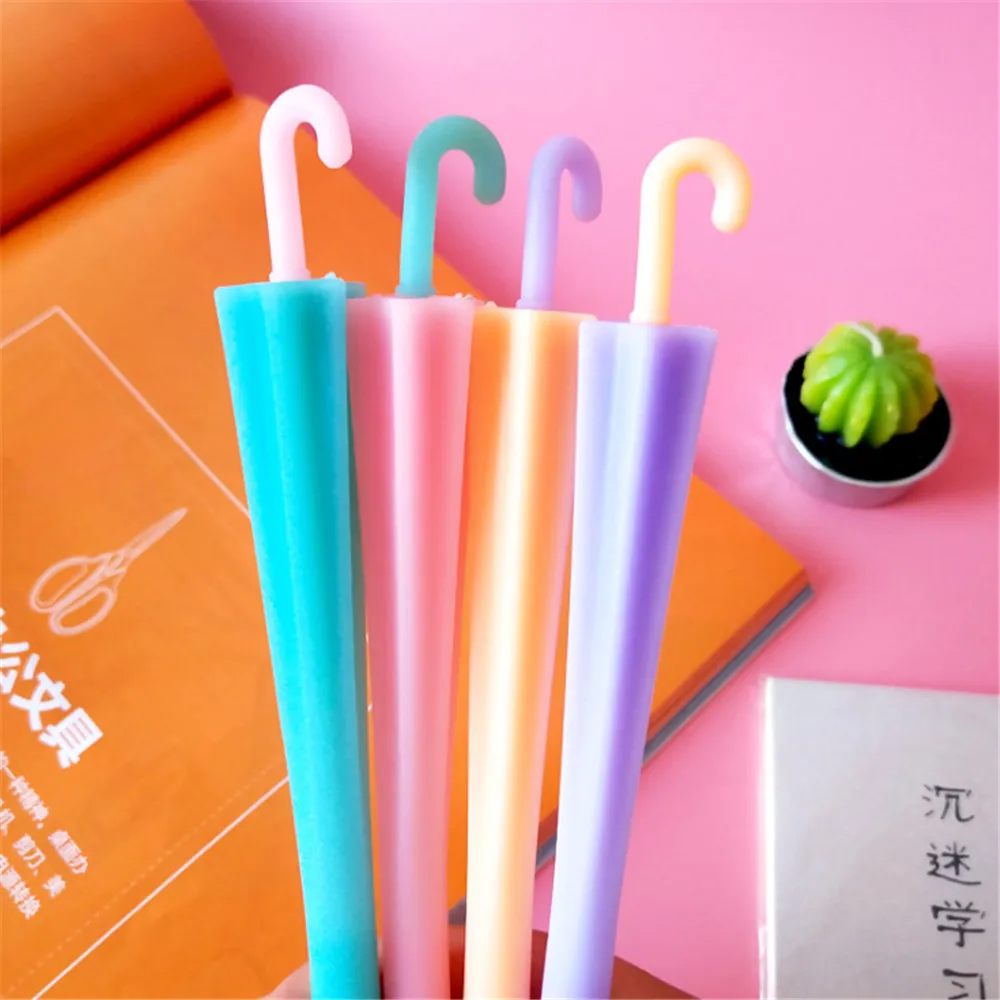 Предел показывает милые Креативные зонтик Форма гелевая ручка подпись школьные