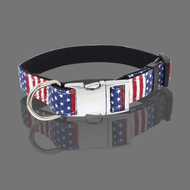 Ошейник в японском стиле для маленьких средних собак персонализированный