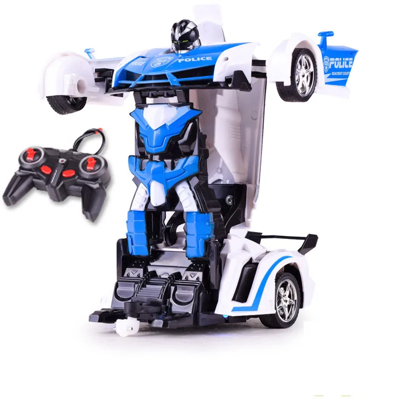 RC игрушки автомобиля Дистанционное управление трансформации роботы игрушки деформации игрушки RC спортивный модель автомобиля для детей подарок на день рождения