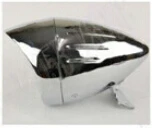 Хромированная Металлическая мотоциклетная фара для Kawasaki Vulcan Classic VN 400 VN500 VN800 900 1200