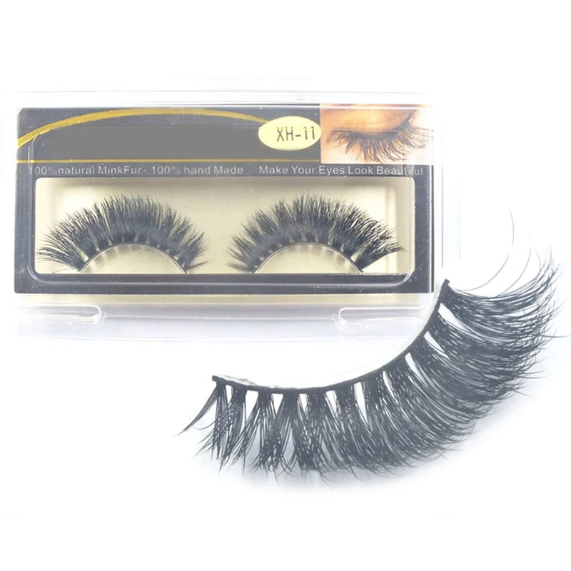 

1 Pair 5 Styles High Quality Eyelashes 100% 3D mink hair Beauty Thick Long False Mink Eyelashes Fashion Eye Makeup