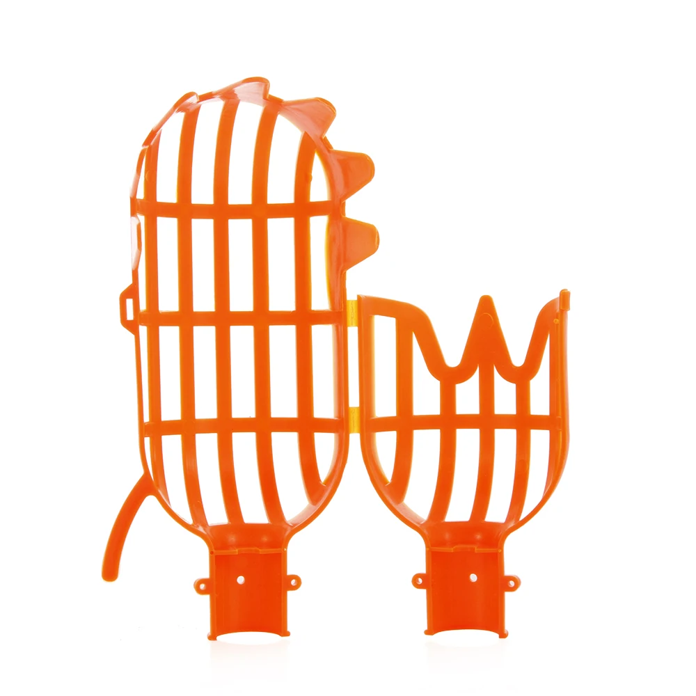 1 шт. удобный инструмент для сбора фруктов из оранжевого пластика без полюса