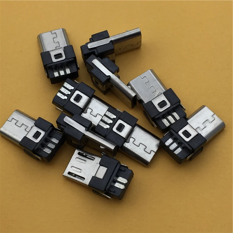 10 шт./лот Micro USB 5pin штекер G37 разъем сварочного типа для зарядки задним ходом|usb