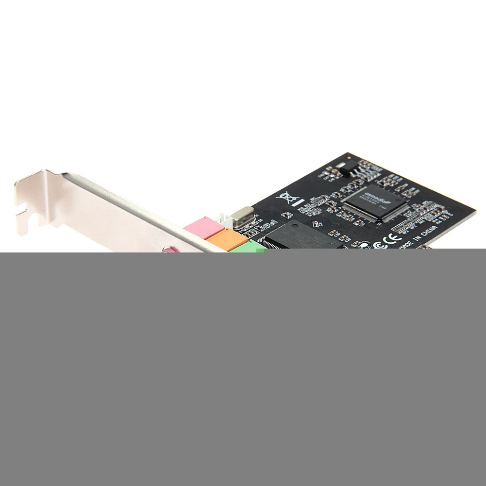 PCI Express PCI-E 5.1ch CMI8738 Аудио Звуковая карта w/Низкий кронштейн