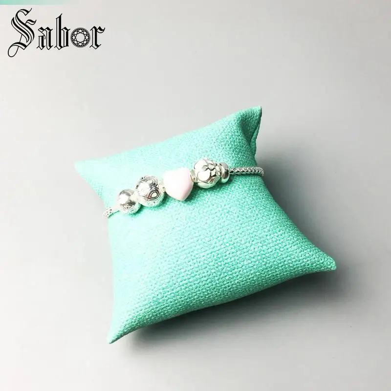 Браслеты thomas бусины в форме сердца цепочка из звеньев лотоса модные ювелирные