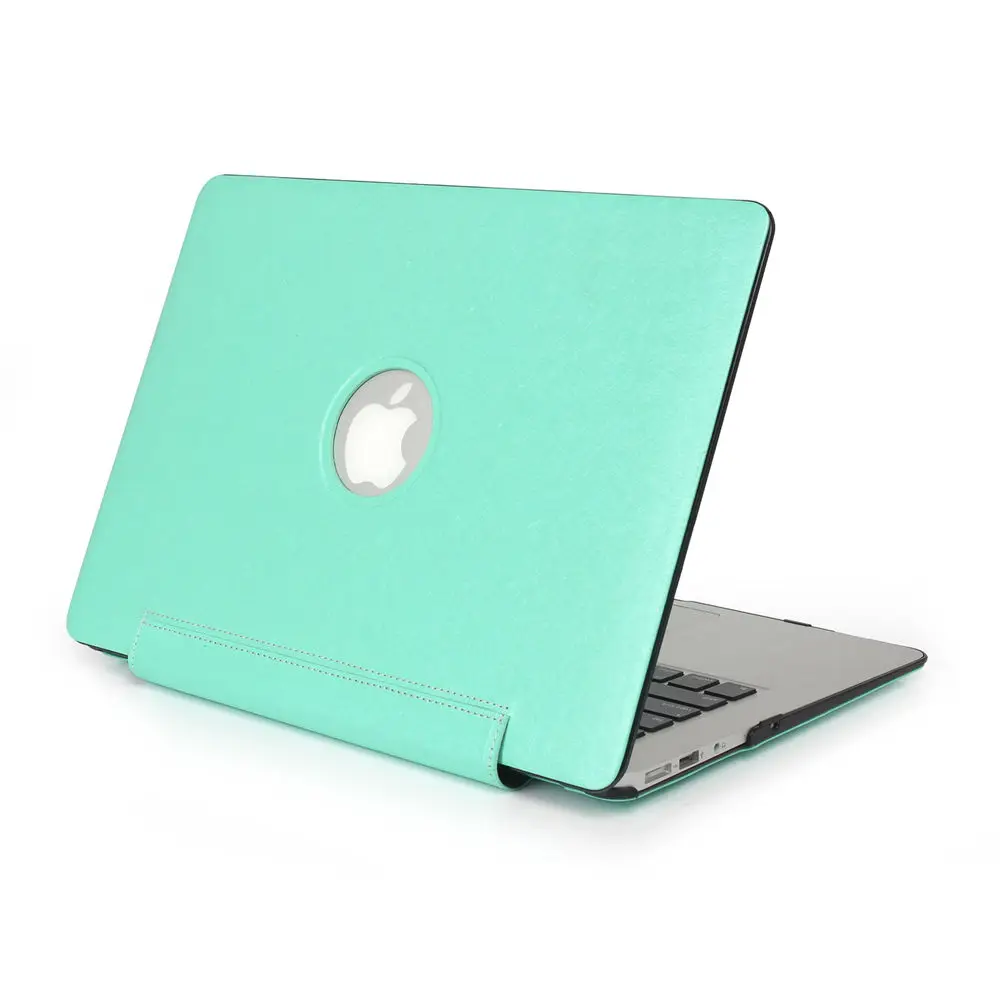 Модный чехол для ноутбука из искусственной кожи Apple Mac Air 11 &quot13&quot Pro 12 13 15 4 жесткий