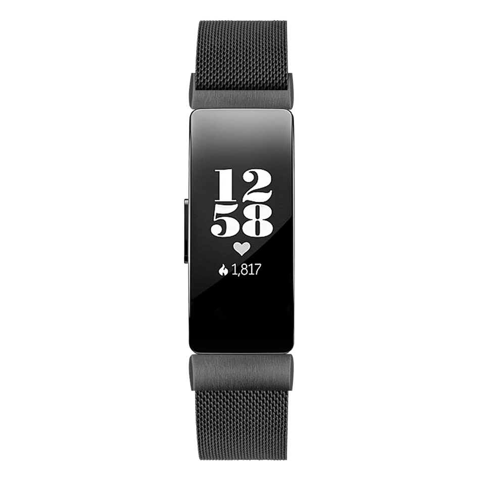 Ремешок для часов Fitbit Inspire HR ремешок Inspire ремешки металлический магнитный с миланским плетением Замена Петли Для Fitbit Inspire Band