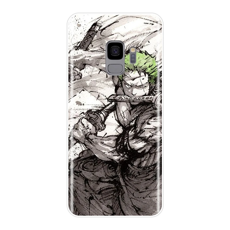 Цельный силиконовый чехол Luffy для Samsung Galaxy S5 S6 S7 Edge S8 S9 Plus мягкая задняя крышка Note 4 5