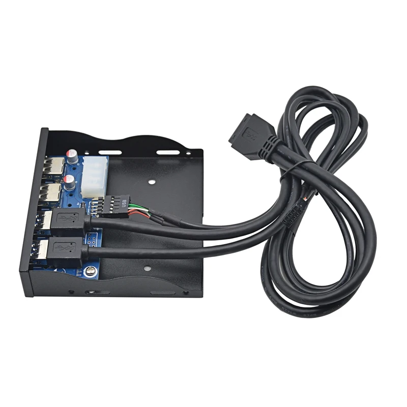 CHIPAL 4 Порты USB 3 0 2 спереди Панель USB3.0 разветвитель внутренней комбо кронштейн