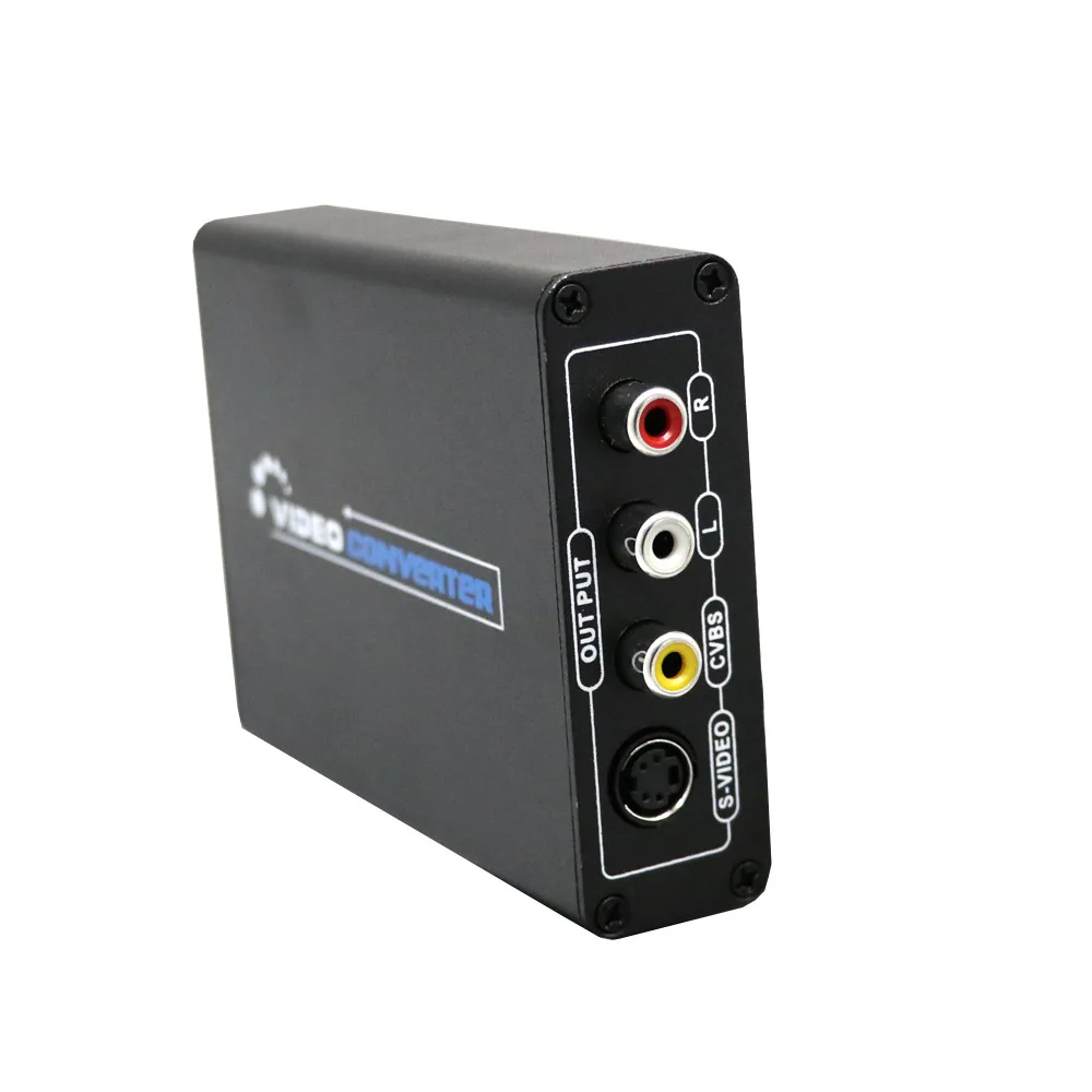 HIPERDEAL HDMI к 3RCA AV CVBS композитный и S-Video R/L аудио конвертер адаптер Upscaler Oct27