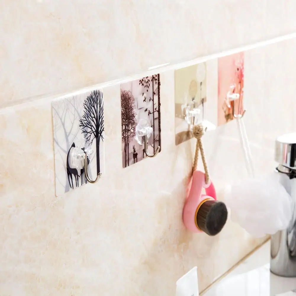 4 шт. Снежинка Лось картонные крючки настенная Дверь Кухня Ванная комната