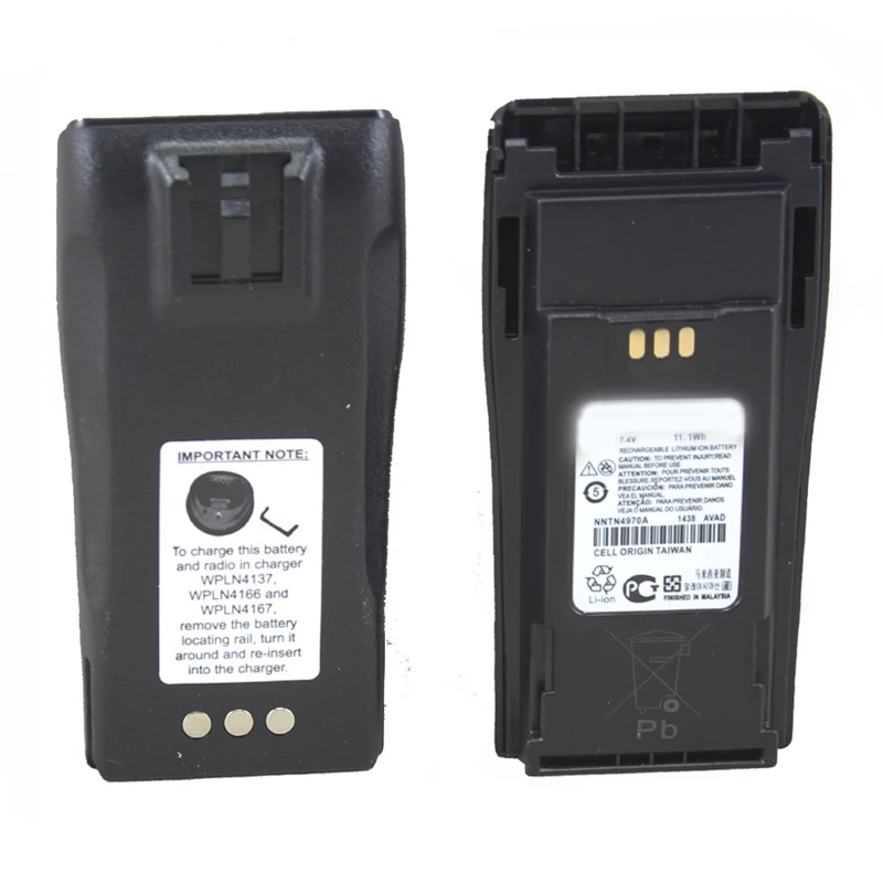Pmnn4253Ar Nntn4970A 1600 мАч тонкий литий ионный аккумулятор Батарея для Dep450 Dp1400 Cp150 Pr400 Cp140