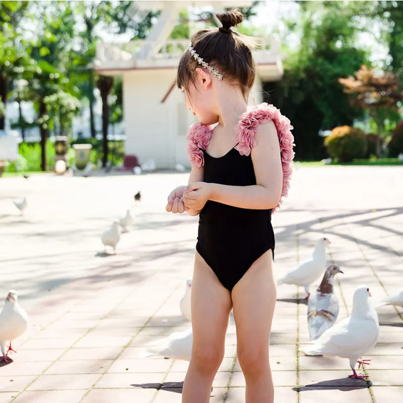 Лето 2019 сочетающийся купальник для всей семьи одежда мамы и дочки маленьких