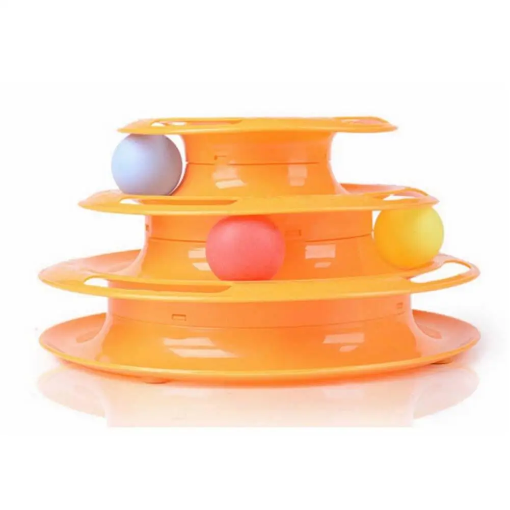 Бесплатная доставка Забавный поворотный стол игрушка для кошек игрушки домашних