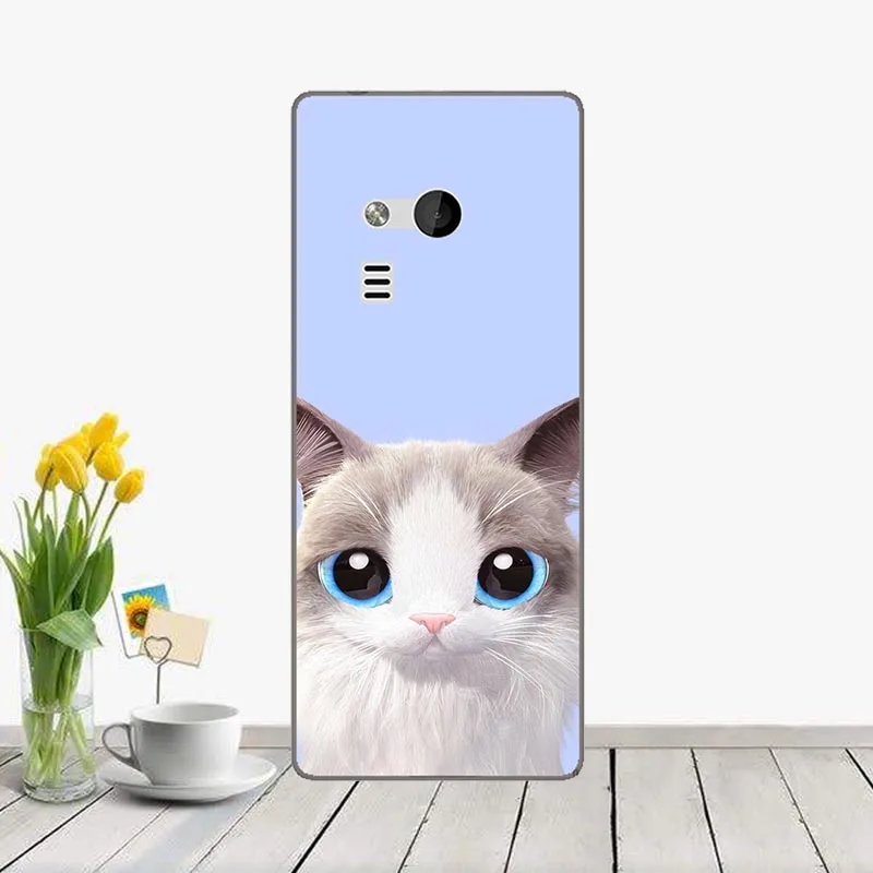 J18 Мягкие силиконовые с рисунком, чехол для телефона, чехол для Nokia 216, две sim-карты, цветные задние Чехлы, Coque Para, чехлы с цветами, оболочка - Цвет: J18
