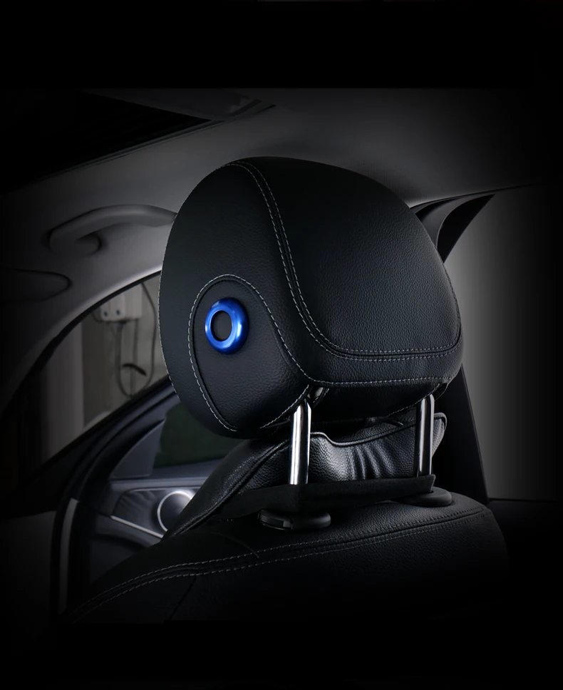 4 шт. декоративная накладка на подголовник автомобиля для M-ercedes-For B-enz new c-class GLC260 200