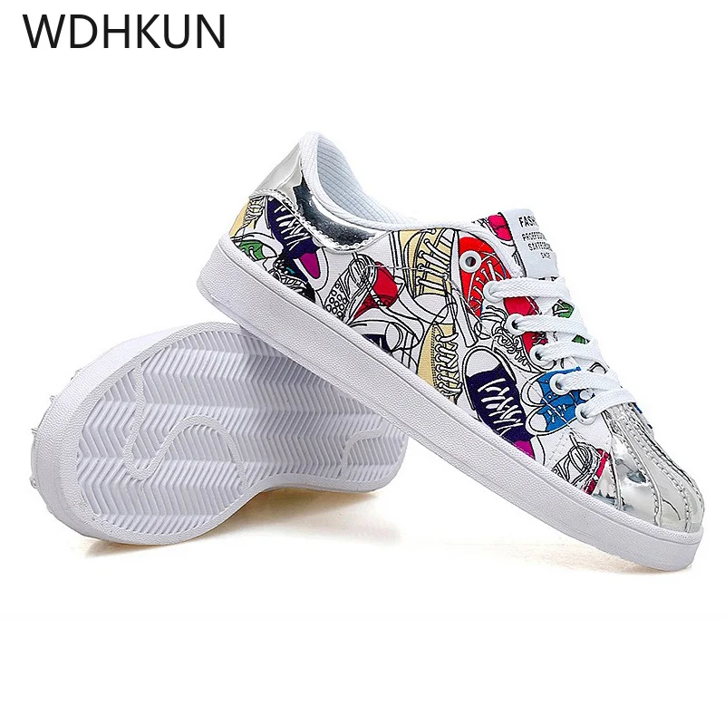 WDHKUN/женские кроссовки коллекция 2019 года летняя женская повседневная обувь