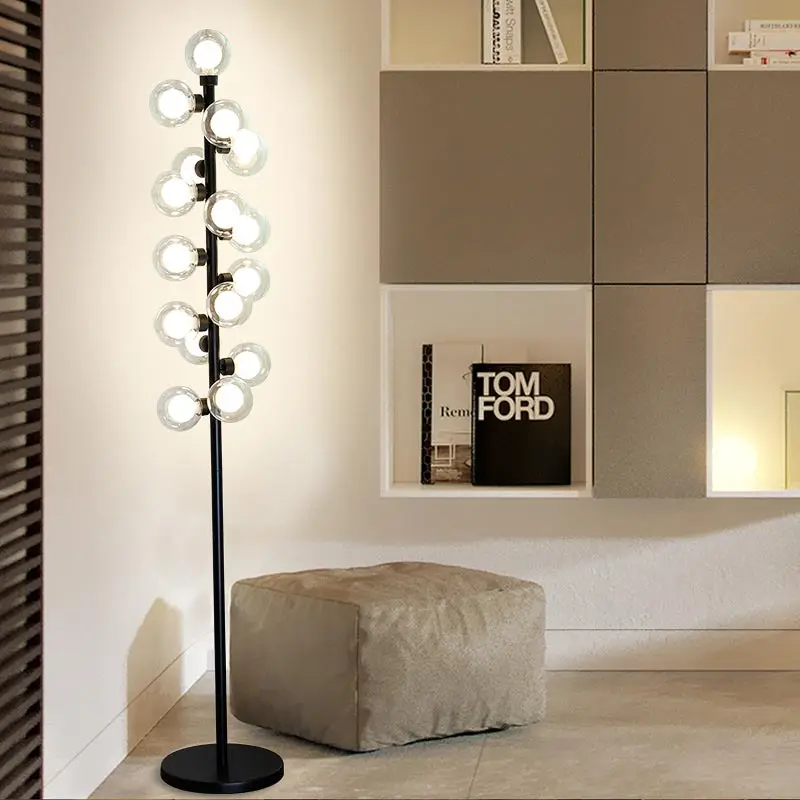 Новинка 2020 современная напольная лампа для гостиной стоячий светильник спальни