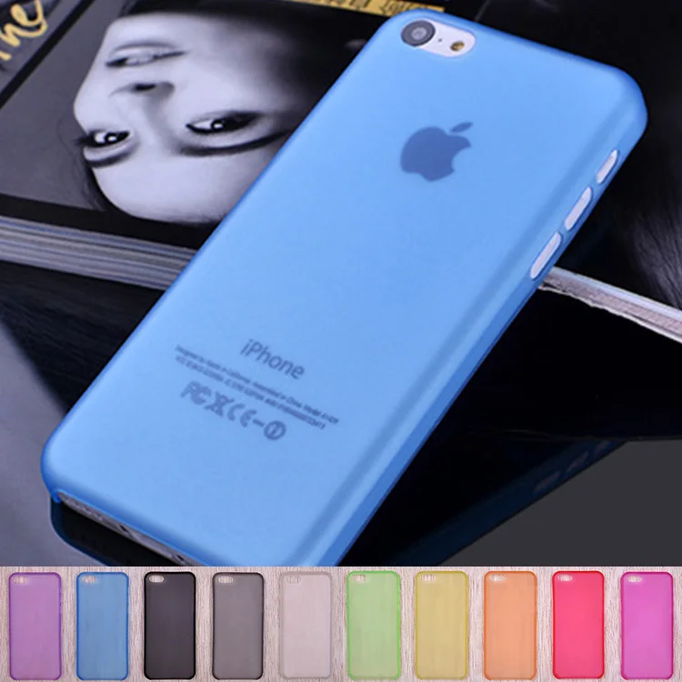 High sale case cover skin for iphone 5c 4.0&quot inch soft plastic matte translucent PC protector mobile cell phone shell |