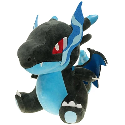 Charizard X 15 см Мега Чаризард XY мультфильм плюшевые игрушки игрушка "чармандер" День рождения Рождественские подарки для детей Дети Косплей куклы - Цвет: Charizard X