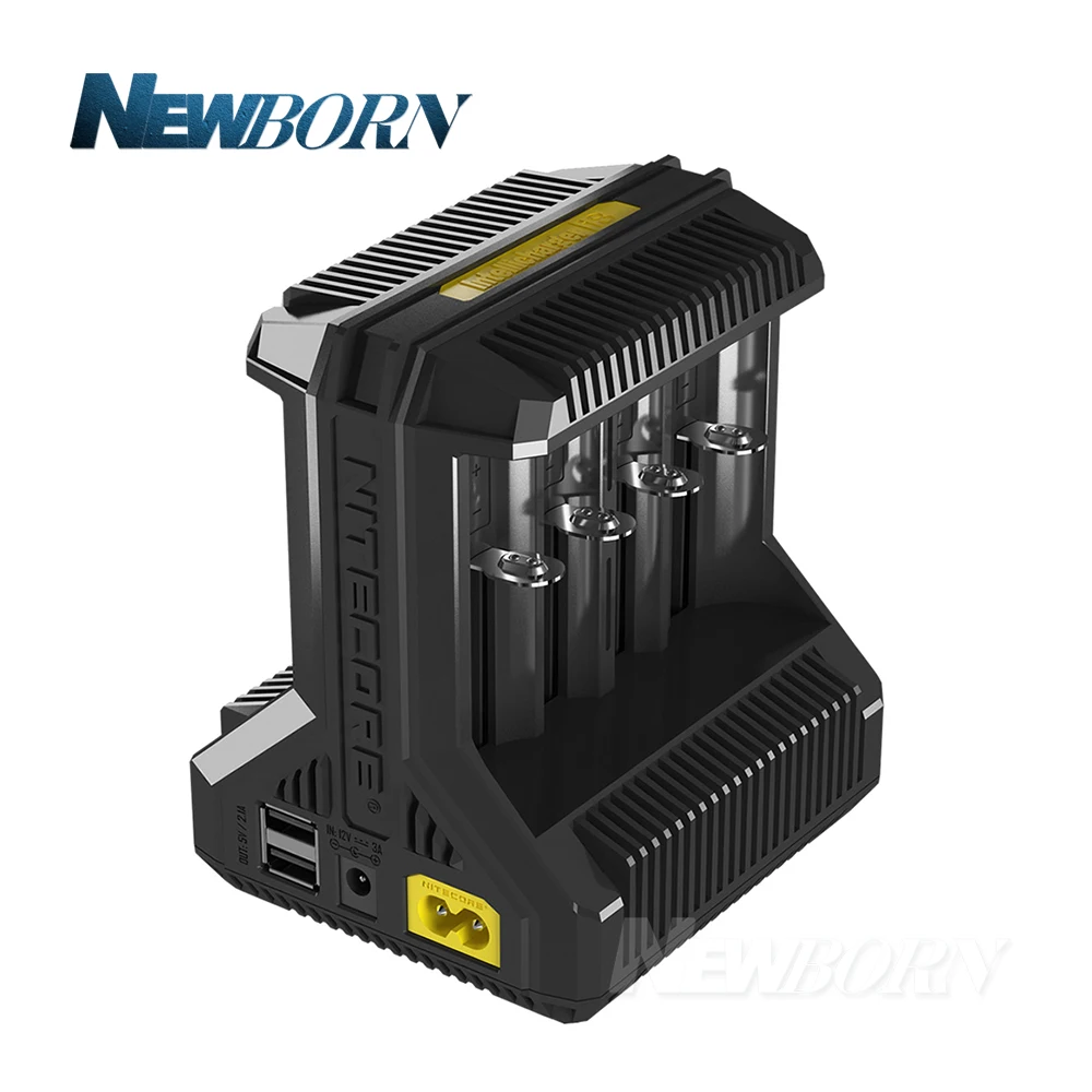 Интеллектуальное зарядное устройство Nitecore i8 8 слотов всего 4A выход умное для IMR18650