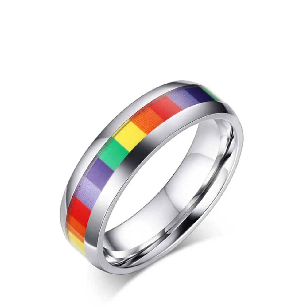 Кольца из нержавеющей стали простые свадебные парные кольца для женщин и мужчин