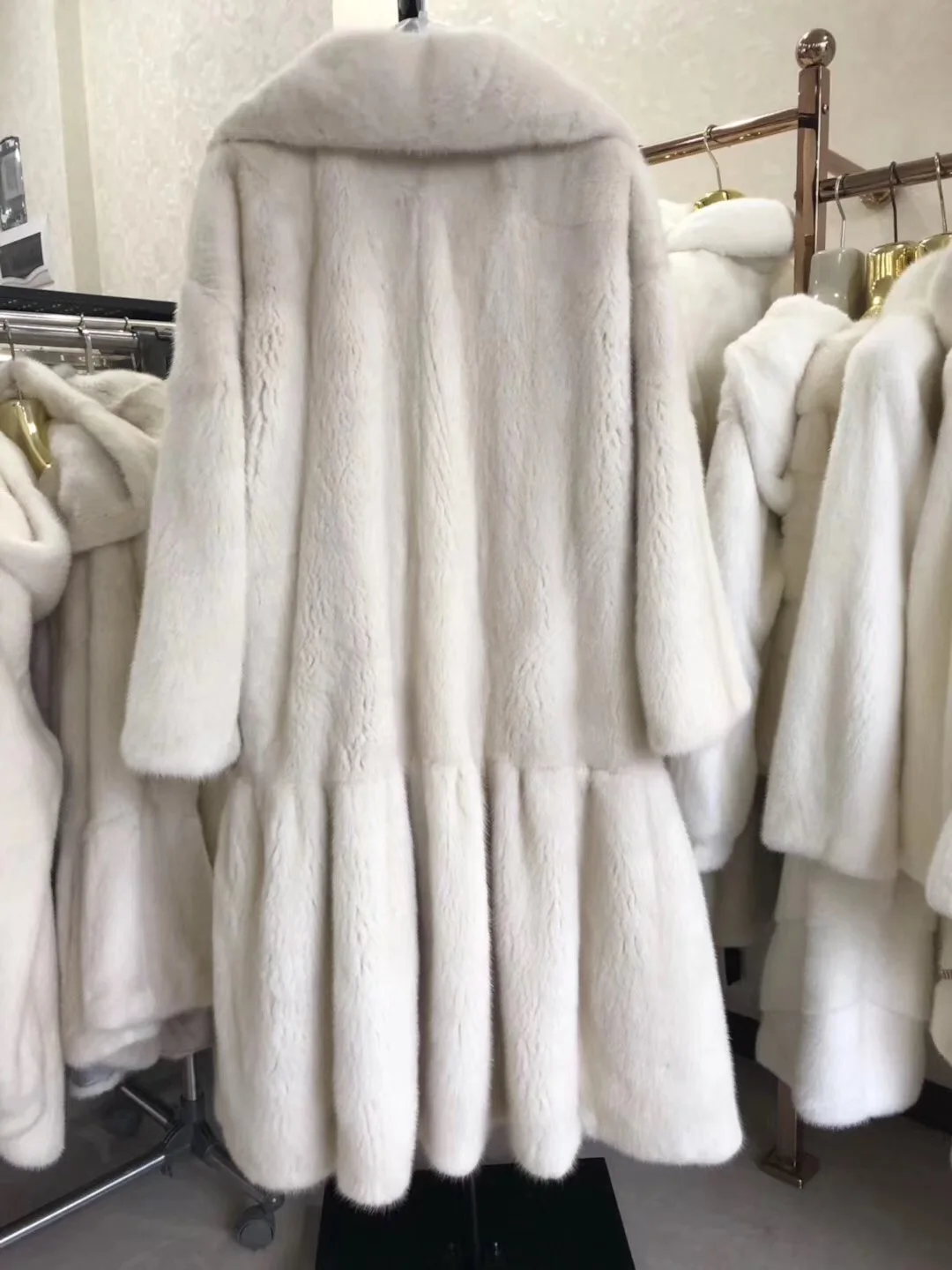 2019 winter new women natural real mink fur coat jacket outwear | Женская одежда