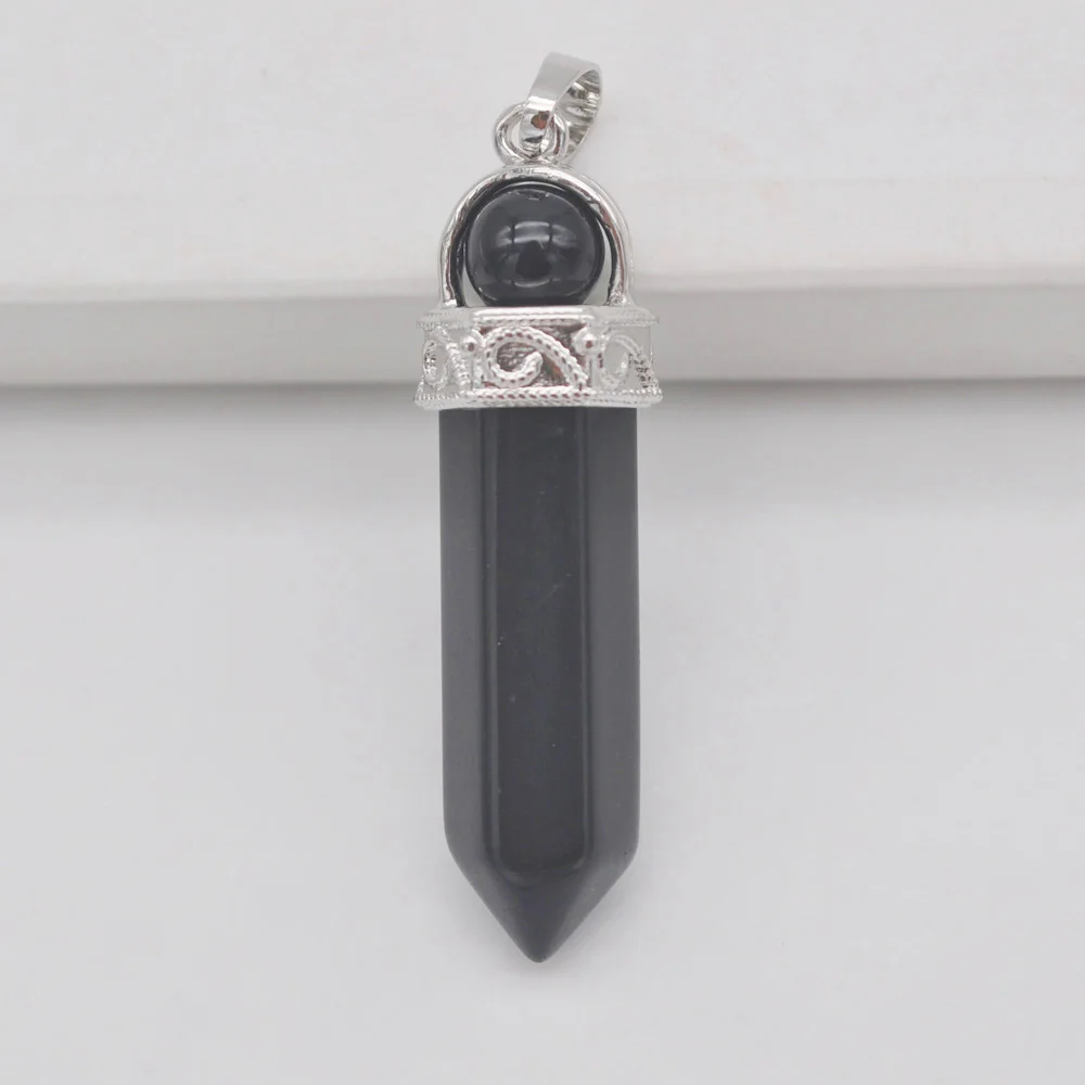 Ювелирные изделия из черных искусственных круглых бусин для женщин подарок