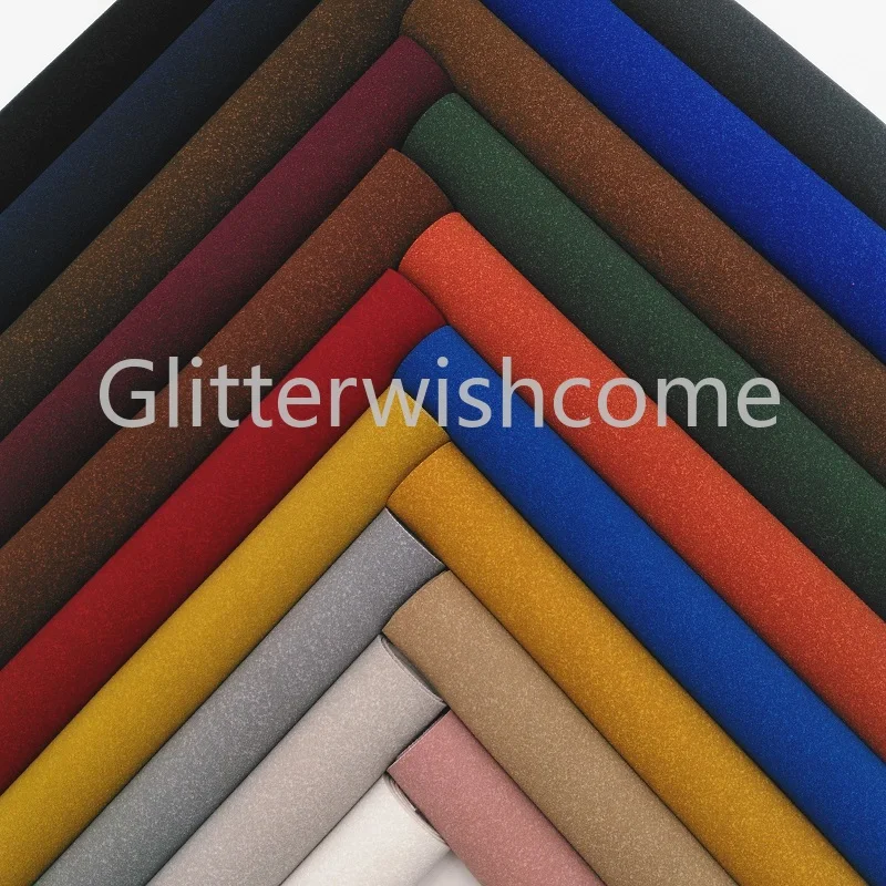 Glitterwishcome 21X29 см A4 размер винил для бантов замша кожа Fabirc искусственная кожа листы для бантов, GM382A