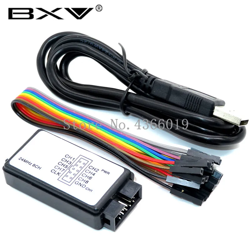 USB Logic SCM 24 МГц 8 каналов м/секунды логический анализатор отладчик для логического