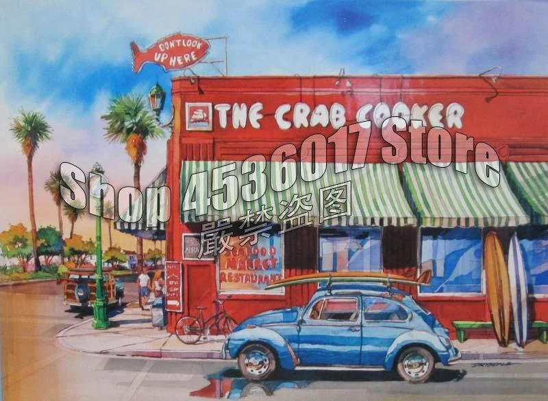 Алмазная мозаика сделай сам алмазная живопись вышивка крестиком краб плита