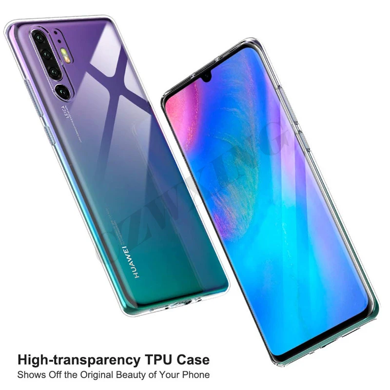 Чехол для Huawei P30 чехол Lite мягкий силиконовый накладка телефона Pro P30Lite P30Pro P