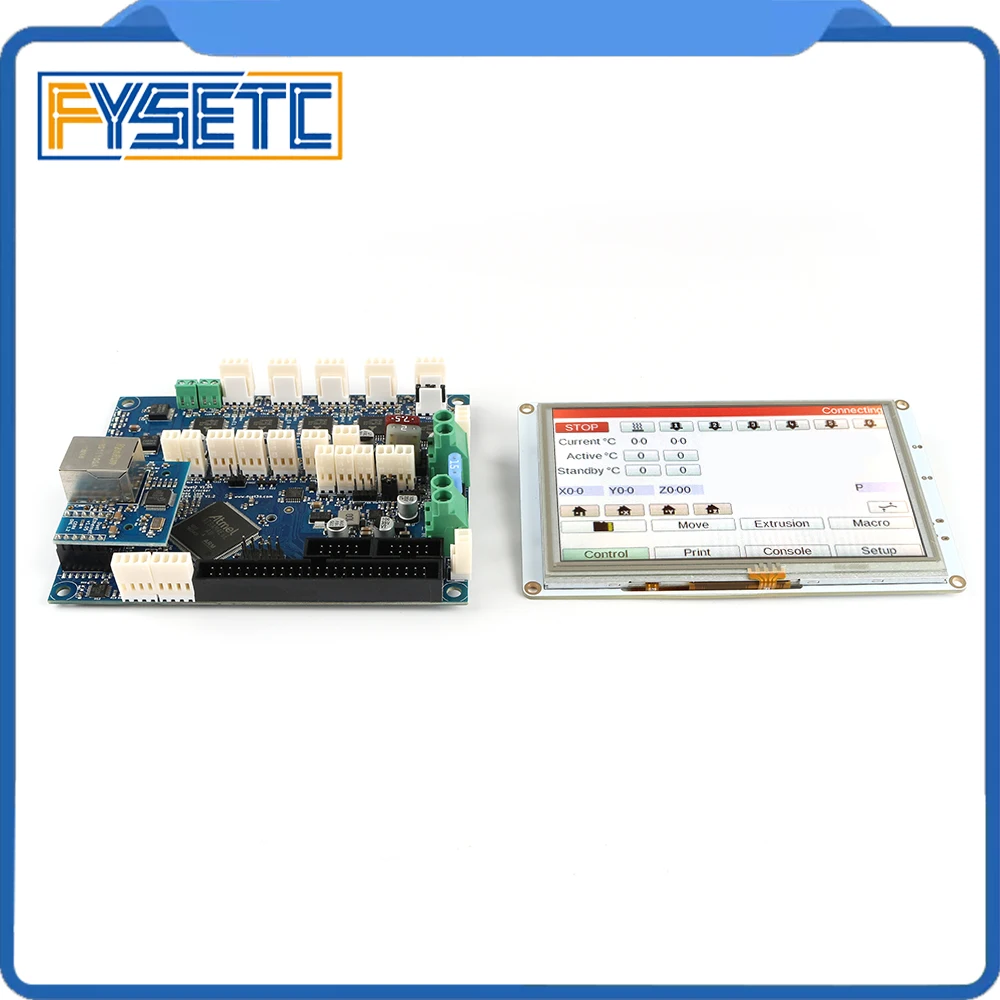 Усовершенствованная 32 битная Электроника Clone Duet 2 Ethernet с 7 дюймовыми