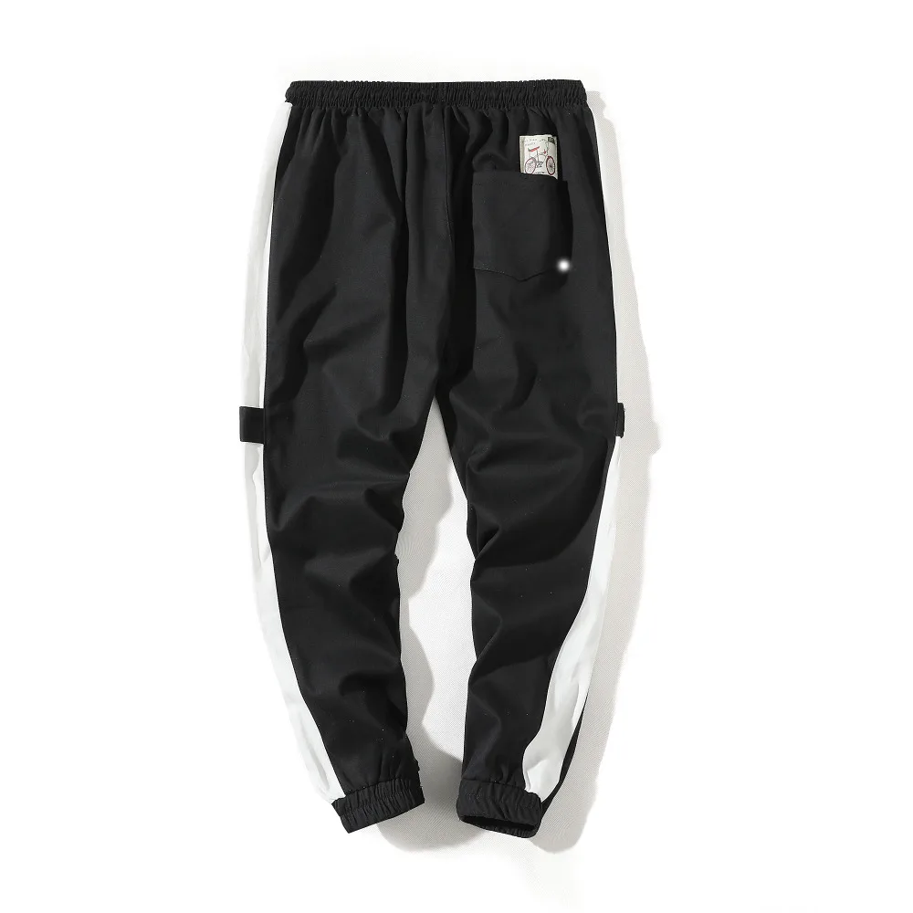 2019 новые весенние штаны мужские модные Боковые Полосатые дизайнерские джоггеры