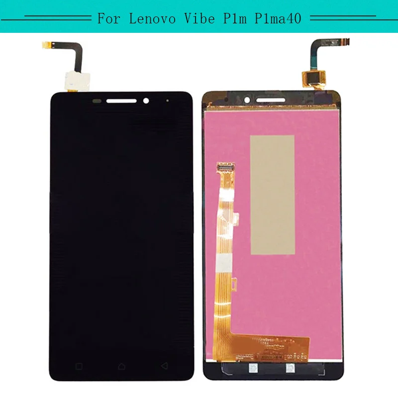 Протестировано 1 шт./лот в комплекте для Lenovo Vibe P1m P1MA40 Полный ЖК дисплей Aseembly с