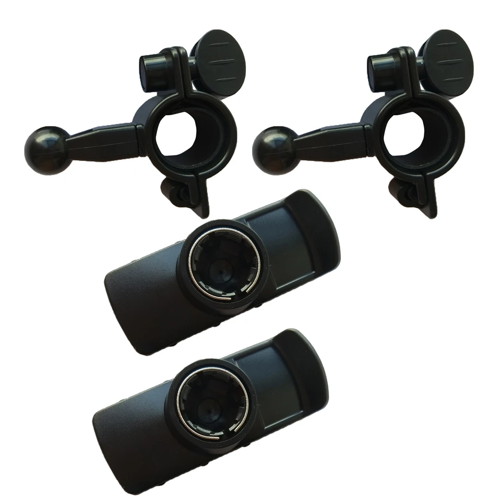 2 шт. крепление на руль мотоцикла для Garmin GPSMAP 62 62S 62ST Rino 650 eTrex 10 20 30 Black|Стойка GPS| |