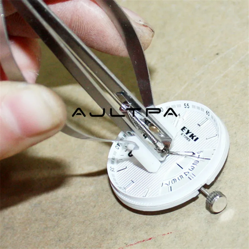 

100Pcs Stainless Steel Watch Handle Watch Needle Holder Stretch Pins Clamp Puller Picker Remover Watch Repair Tools H4365