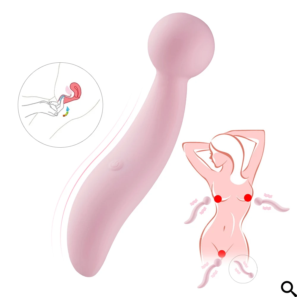 Vibefun G spot вибратор в форме языка для женщин водостойкий 8 режим USB перезарядка