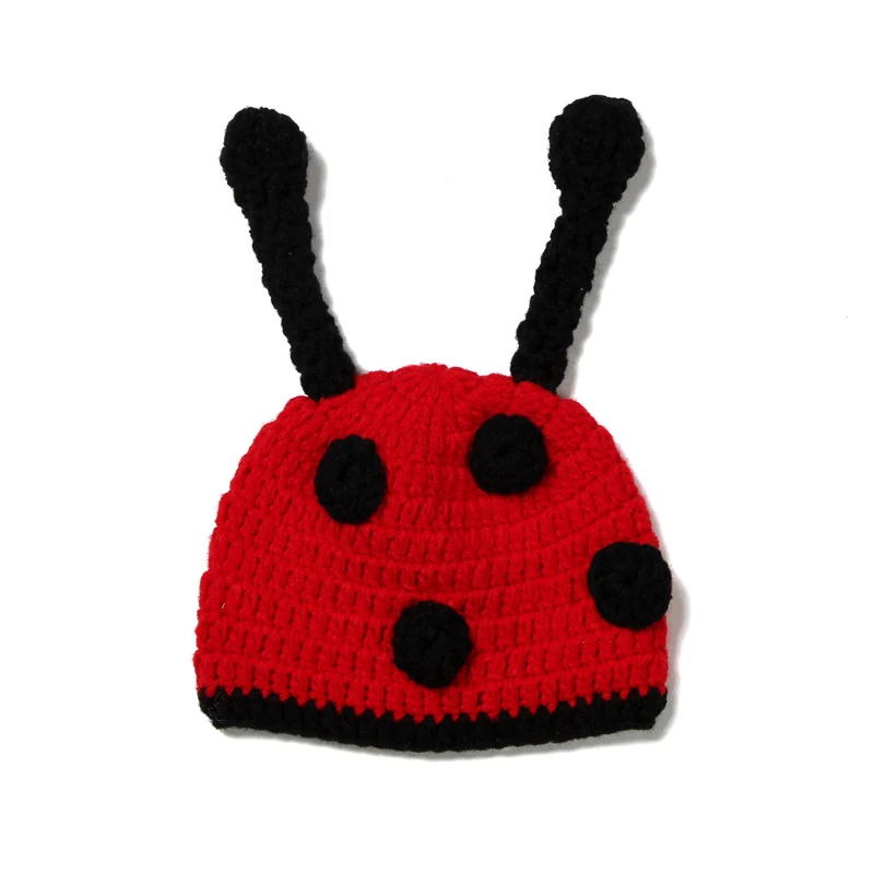 Ручная вязка модели жуков для младенцев вязание крючком шерсть теплое сна