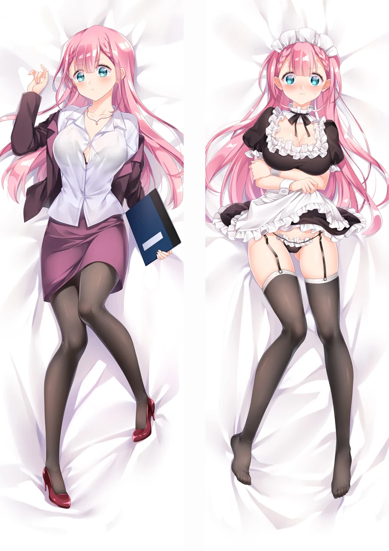 Мы никогда не учимся украшение для тела Ogata Rizu Mafuyu Kirisu waifu японское аниме подушка
