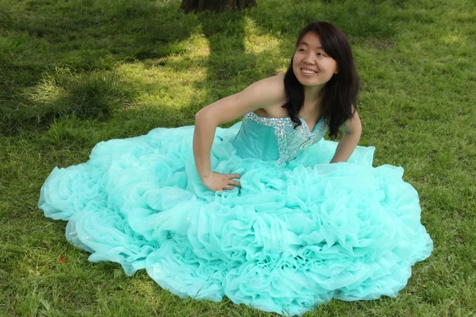 Kejiadian милые 16 принцесс Бисероплетение милое платье Quinceanera белые и синие