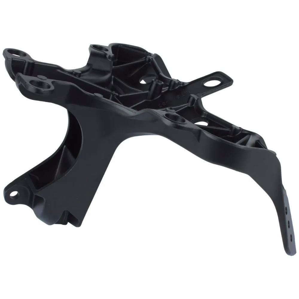 Черный передний верхний обтекатель Cowling фары держатель кронштейна для Yamaha YZF R1 2009