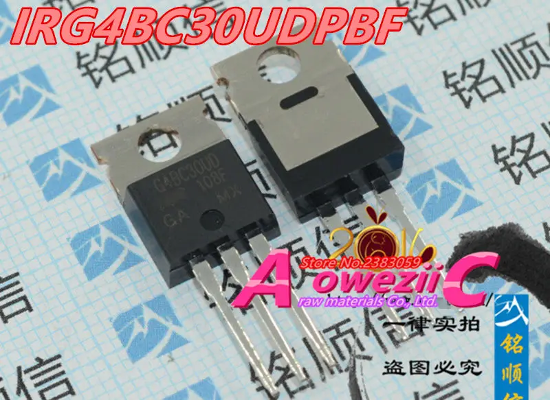 Aoweziic 100% новый импортный оригинальный IRG4BC30UDPBF G4BC30UD TO-220 ультратонкий диод восстановления 600 в 23A