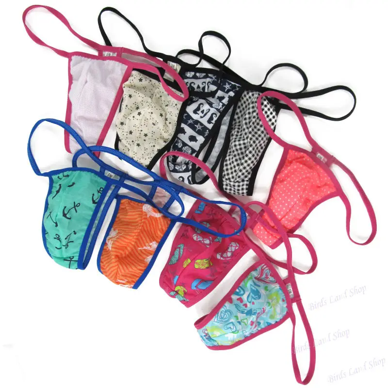 Мужские стринги G798C многоузорные с принтом|string pouch|pouch thongmen string |