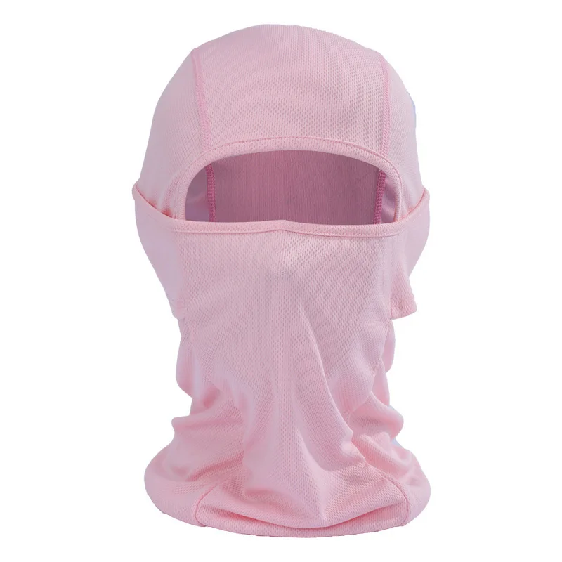PINK Камуфляжная маска ниндзя, маска для езды, противострашная маска MC, Маскировочная маска, песочный тюрбан, Открытый Горный Дорожный велосипед, велосипедные аксессуары RR7292 - Цвет: PINK