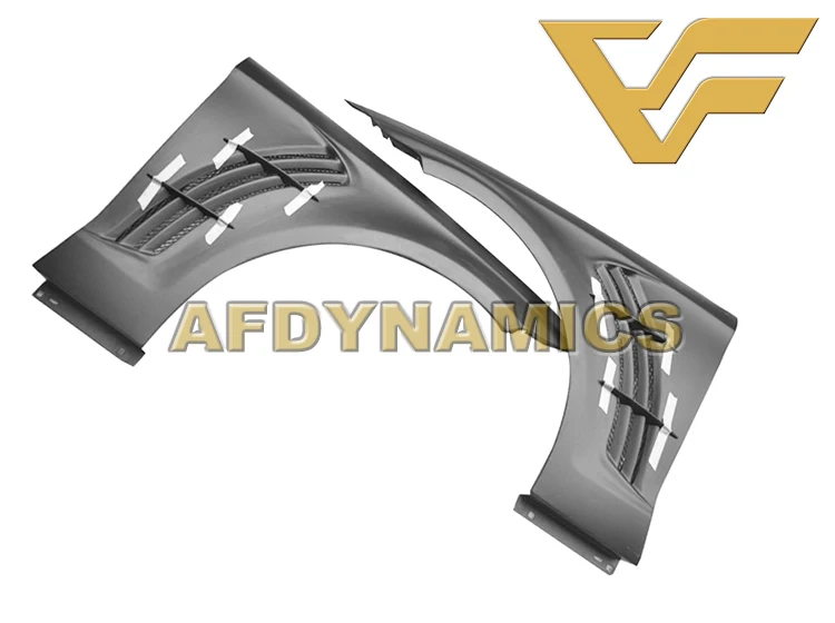 Подходит для Benz 10-13 W212 E класс E200 E220 E250 E260 E300 E350 E63 W поверхность из углеродного волокна или стекловолокна крылья бампера - Цвет: Fiberglass
