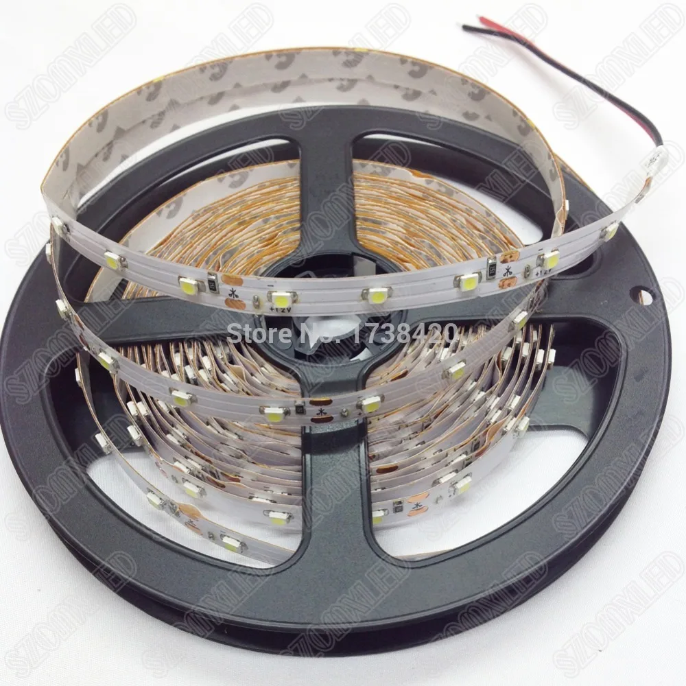 Светодиодная лента 3528 SMD 30 м/лот 60 светодиодов/м RGB гибкий свет DC 12V 4 8 W rgb неоновая