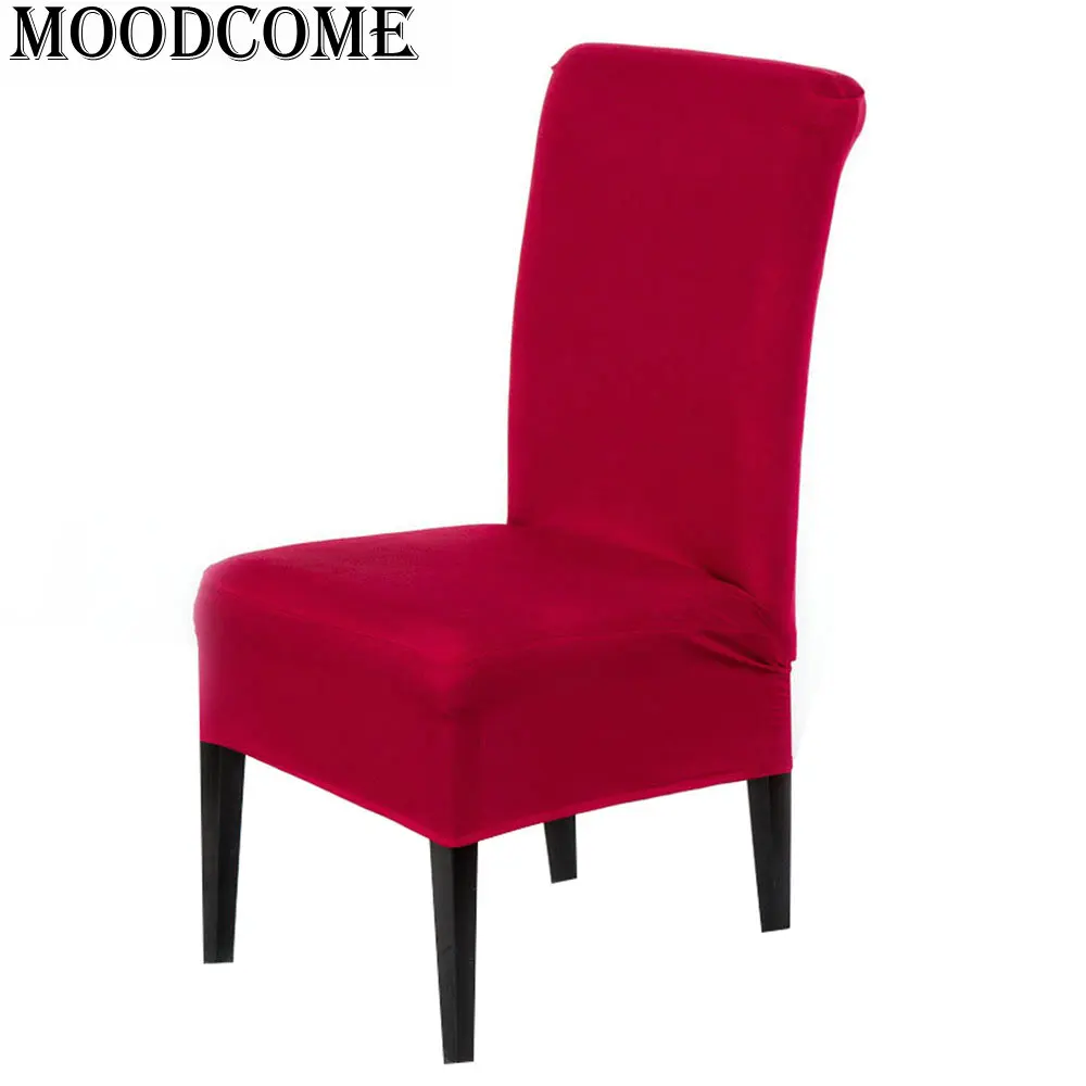 Спандекс домашний декоративный черный чехол на стул для столовой|black chair covers|chair
